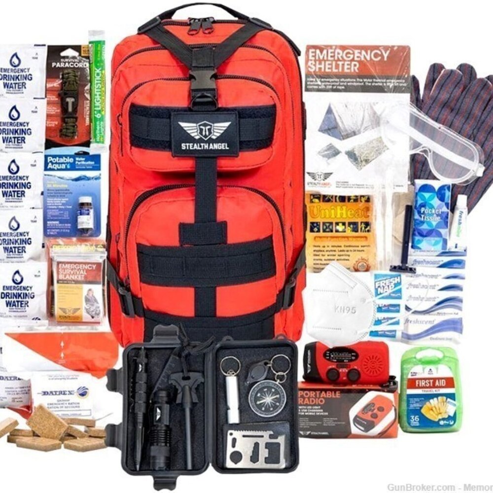 Stealth Angel 72-Hour Emergency Survival Kit - New